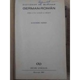DICTIONAR DE BUZUNAR GERMAN - ROMAN-ALEXANDRU ROMAN-100199