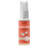 Igienizant de maini, de buzunar, natural, 50ml, Wooden Spoon