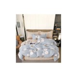 Cumpara ieftin Lenjerie de Pat Dublu, Bumbac Finet, 6 Piese - SIPRR60-521