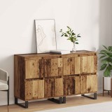 vidaXL Bufet 2 pcs Lemn vechi 60 x 35 x 70 cm 3394545