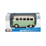 Masina din metal, Maisto, Volkswagen Van Samba, 1:25, Verde