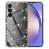 Husa sclipici Samsung Galaxy A55 5G Techsuit SparkleSkin, transparenta