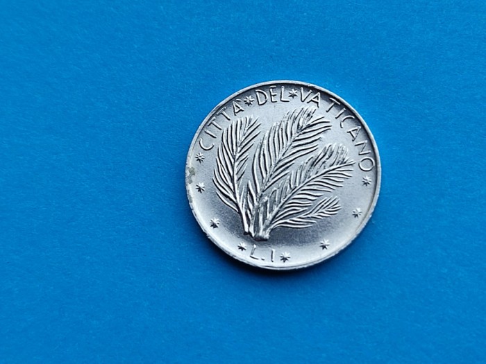 1 Lira 1977 Vatican-XF++AUNC-RAR