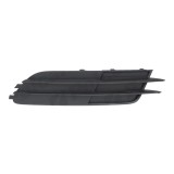 Grila bara fata Audi A6 (C7), 01.2011-06.2014, parte montare partea dreapta, neagra, fara gaura proiector, 13E127-6, Aftermarket