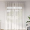 Perdea Voile Alba 140x260 cm, 2 buc, Poliester, cu Bucle - Luminozitate &amp; Intimitate