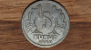 Turcia - moneda de colectie raruta - 5 kurus 1940 - an mai rar, stare buna !, Europa