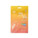 Masca Servetel Vegana Calmanta, cu Papayaluronic, Your Gorgeous Skin, 25 ml