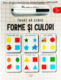 &Icirc;nvăț să scriu: Forme și culori - Paperback - Oana Neacșu - Litera mică