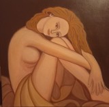 Tablou Nud, 40x40 cm