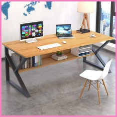 Birou compact pentru spatii mici 80x40x72 cm, multifunctional, cu design modern, material rezistent, asamblare usoara, ideal pentru birou acasa, gamin