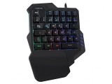 Tastatură USB Neagră cu Cablu 1,5m