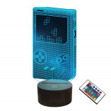 Lampa 3D de birou Tetris Model 16 culori RGB