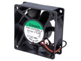 Ventilator axial 12V DC 70x70x25mm 83,25m3/h 45dBA cu rulment