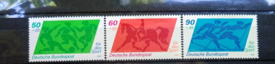 Germania (Bundespost) 1980 - SPORTURI OLIMPICE, SERIE MNH, R18 foto