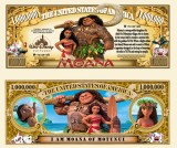 !!! SUA = FANTASY NOTE (TJ6) = DESENE ANIMATE : MOANA - 2022 - UNC