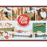 Zig Go Djeco, set de constructie trasee, 48 piese