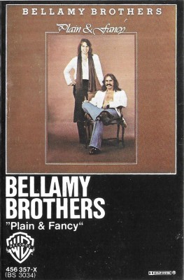 Casetă audio Bellamy Brothers &amp;lrm;&amp;ndash; Plain &amp;amp; Fancy, originală foto