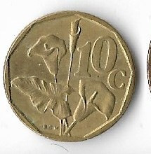 Moneda 10 cents 1990 - Africa de Sud