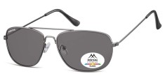 Ochelari de soare polarizati unisex Montana Eyewear MP93, gunmetal, smoke lenses foto