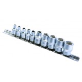 Cumpara ieftin Set tubulare tip E 1 4 3 8 10 piese CR-V TMP