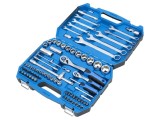 Set chei 6-puncte tubulară combinată H&Ouml;GERT TECHNIK 85 buc.