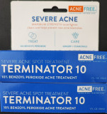 Tretin Tratare Acnee Terminator 10% Peroxid Benzoyl US