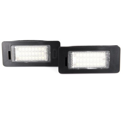 Set 2 Lampi numar led BMW E39, E60, E61, E70, E71, E90, E91, E92, E93, E84, F10, F11 foto