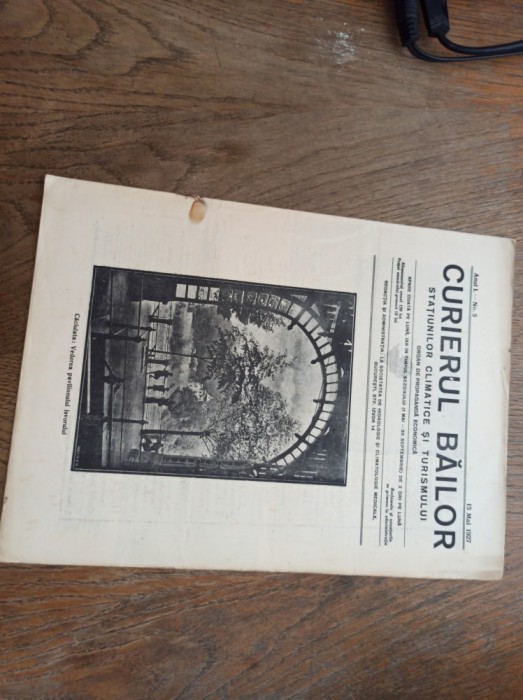 CURIERUL BAILOR STATIUNILOR SI TURISMULUI, , 1923-1927 * DIVERSE NUMERE *** PRET PENTRU UN SINGUR NUMAR !