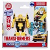 TRANSFORMERS CYBERWORLD ROBOT BUMBLEBEE BLINDAT TRANSFORMABIL