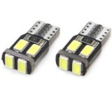 Set becuri auto cu LED CANBUS compatibil T10 W5W