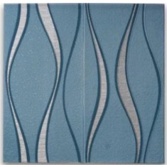 Set 10 x Placi de tapet 3D, autoadeziv autocolant, spuma moale, design modern, pentru interior, usor de curatat, rezistent la apa, dimensiuni 68 cm x
