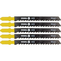 Set 5 panze pentru fierastru pendular lemn 8 TPI VOREL
