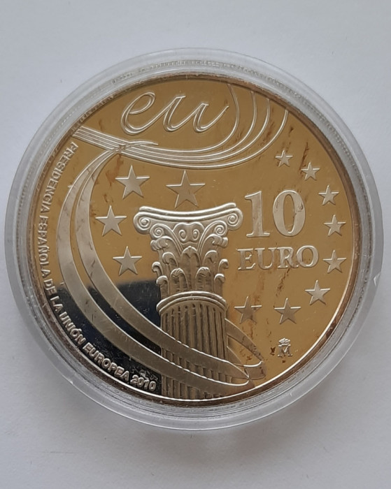 Moneda de argint 925 - 10 Euro Spania, 2010 - G 4222