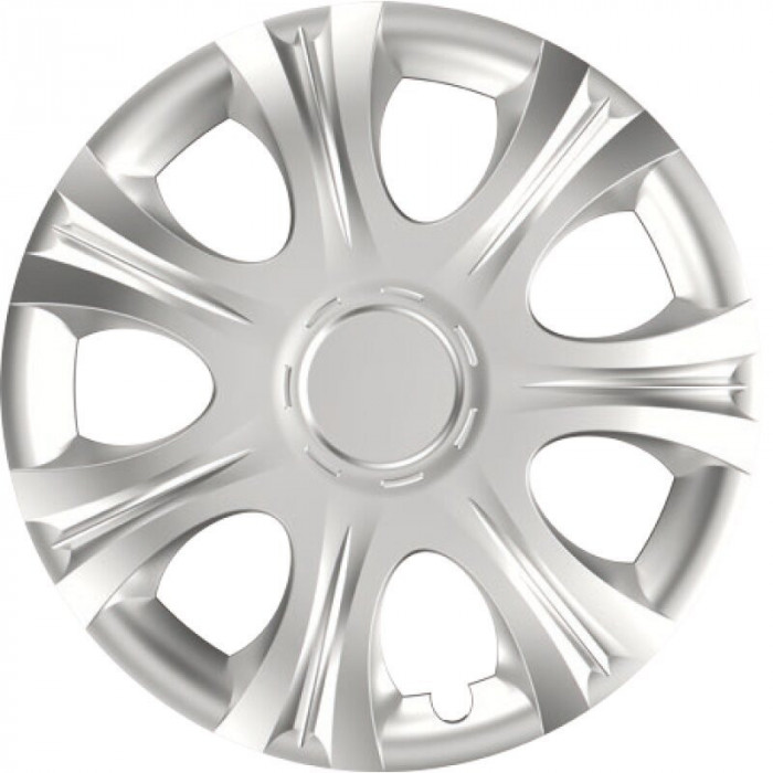 Capace roti auto Impulse 4buc - Argintiu - 15&#039;&#039; VER1513