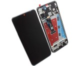Display Huawei P30 Lite MAR-LX1A CU CAMERA 48MP cu Rama Black Negru