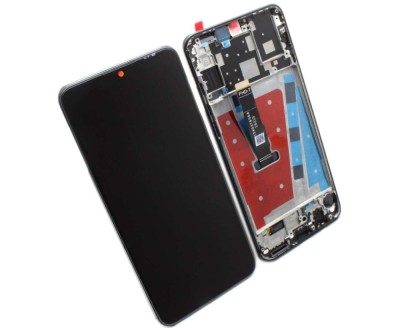 Display Huawei P30 Lite MAR-LX1A CU CAMERA 48MP cu Rama Black Negru foto