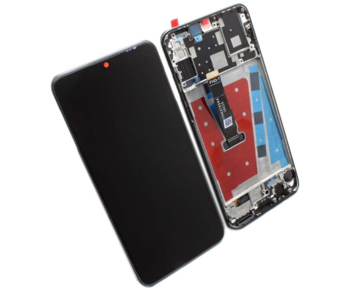 Display Huawei P30 Lite MAR-LX1A CU CAMERA 48MP cu Rama Black Negru