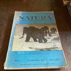 Revista Natura Nr. 2 15 februarie 1938 Anul XXVII