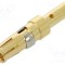 Pin mamă cupru aurit 14AWG&divide;12AWG crimpat 20A CONEC
