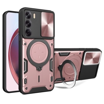 Husa pentru Oppo Reno12 - Techsuit CamGuard Pro - Rose Gold foto