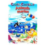 Animale marine - Carte de colorat