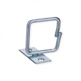 Organizator cabluri 40x40mm pentru cabinet 19&quot;, Roline 26.30.0012