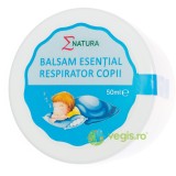 Balsam Esential Respirator cu Unt de Shea (copii) 50ml