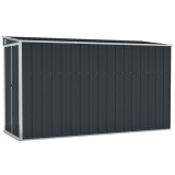 Cumpara ieftin Sopron gradina/montaj perete antracit 118x288x178 cm otel