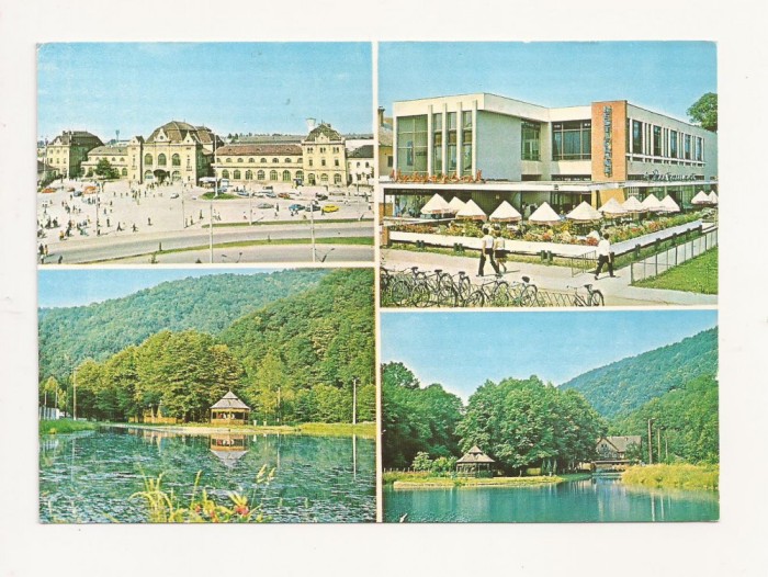 RC15 -Carte Postala- Arad, piata garii, circulata