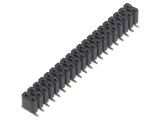 Soclu pini mamă 40 pini drept SMT 2,54mm 2x20 5,5mm