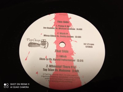 Vinil Popchop &amp;ndash; Cut The Fu*k Up! - The Remix Project 3 12&amp;quot; (VG+) foto