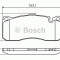 Set placute frana,frana disc BMW Seria 1 (E81) (2006 - 2012) BOSCH 0 986 494 428