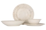 By Bone Set de vesela (Large) - Antico - 24 bucăți - 6 persoane - Porţelan