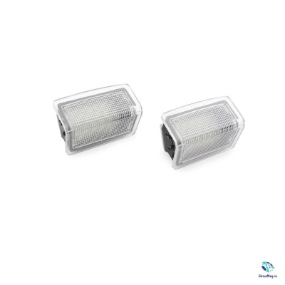 Set 2 Lampi iluminare usi pentru Mercedes W204 foto